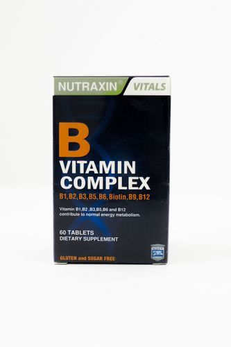 Nutraxin, Витаминный комплекс B, 60 капсул